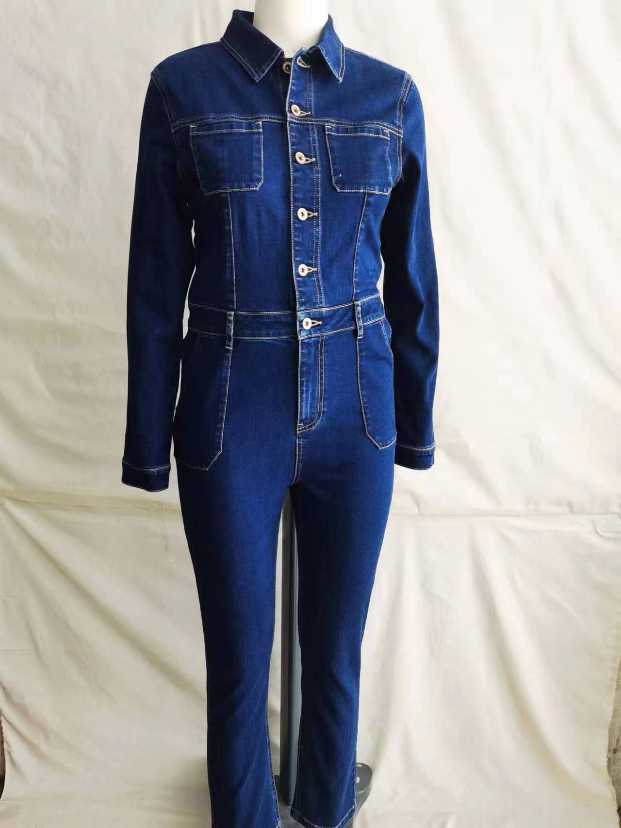 INDIGO JUMPSUITS_青岛纺联集团进出口有限公司